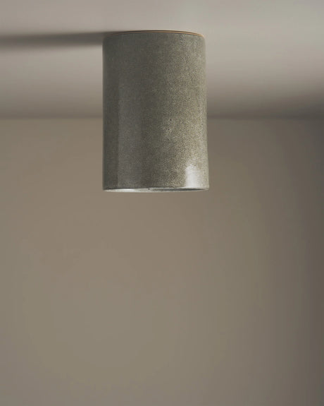 Tall Cylinder Ceiling Light by Robert Gordon