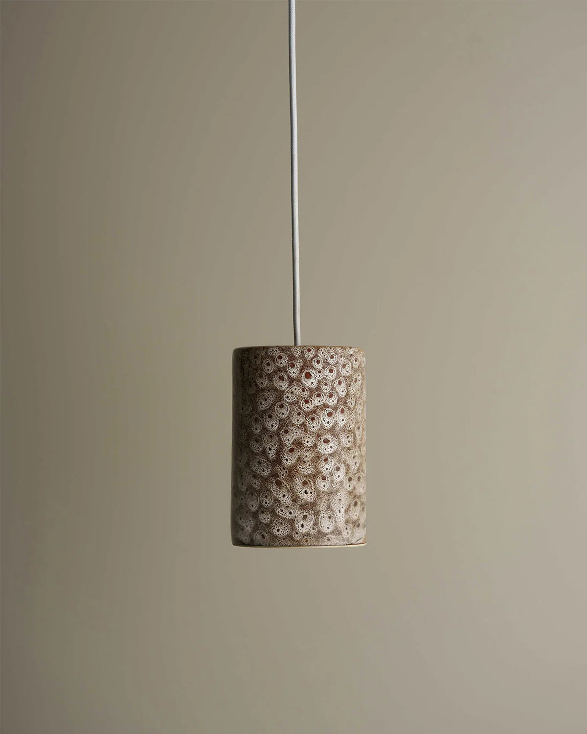 Cast Cylinder Pendant by Robert Gordon