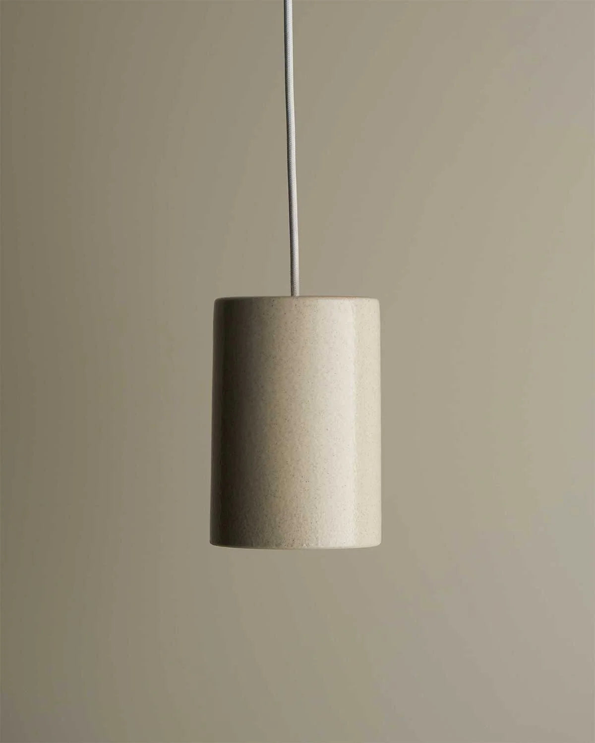 Cast Cylinder Pendant by Robert Gordon