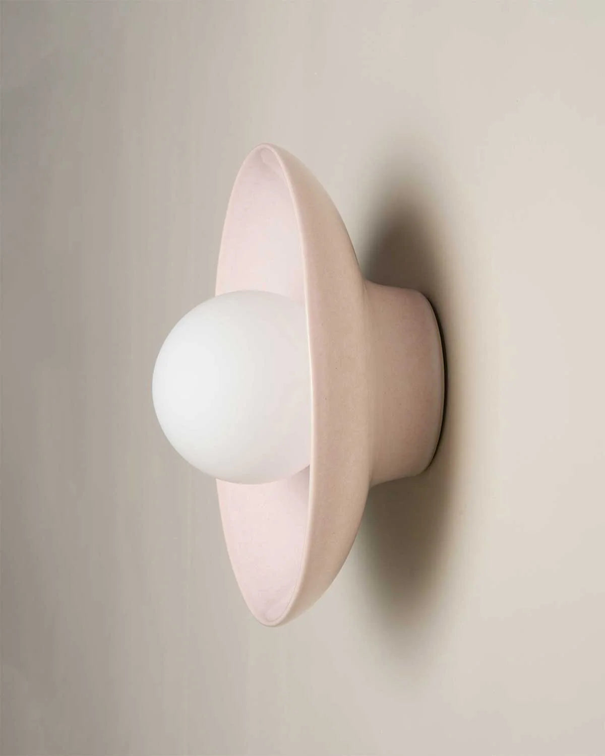 Dish Wall Sconce by Robert Gordon