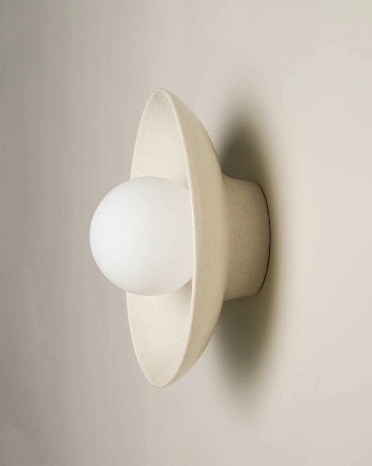 Dish Wall Sconce by Robert Gordon