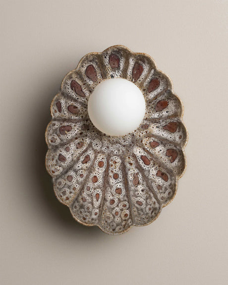 Oyster Wall Sconce by Robert Gordon