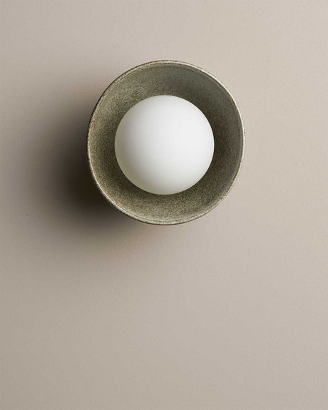 Bowl Wall Sconce by Robert Gordon