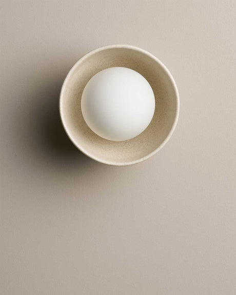 Bowl Wall Sconce by Robert Gordon