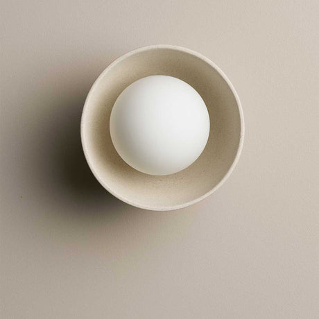 Bowl Wall Sconce by Robert Gordon