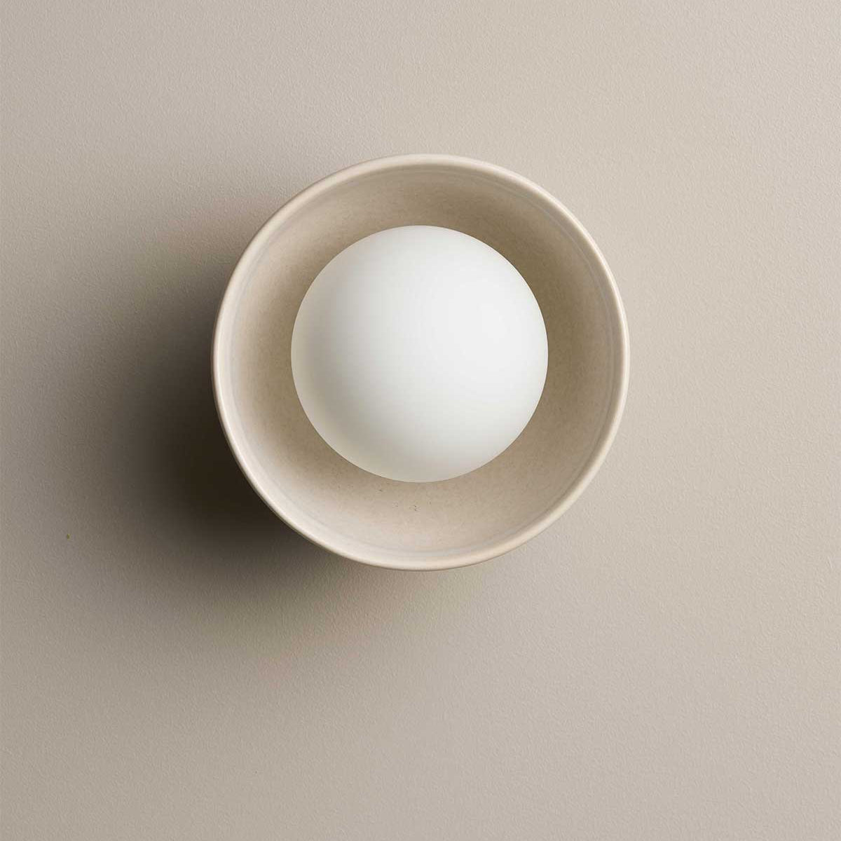 Bowl Wall Sconce by Robert Gordon