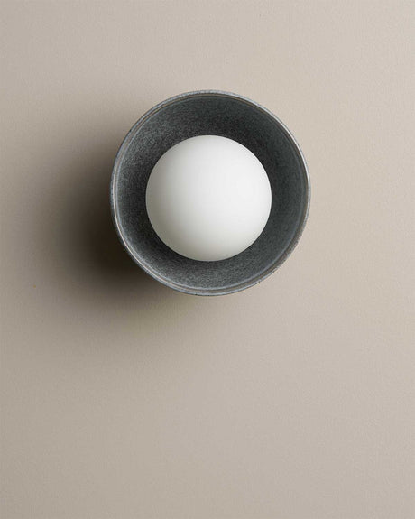 Bowl Wall Sconce by Robert Gordon