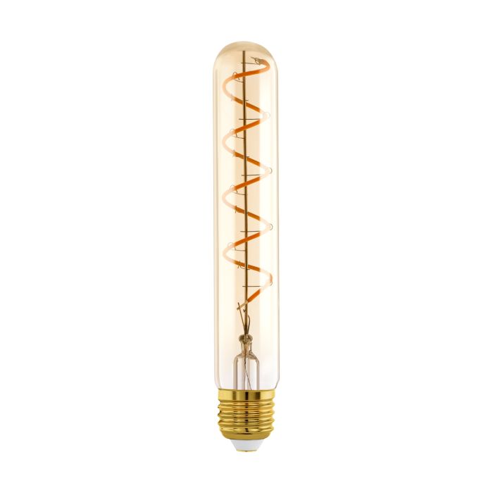 Golden Age - Amber T30 Spiral Filament E27 Globe