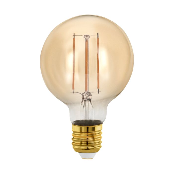 Golden Age - Amber G80 Ball E27 Globe