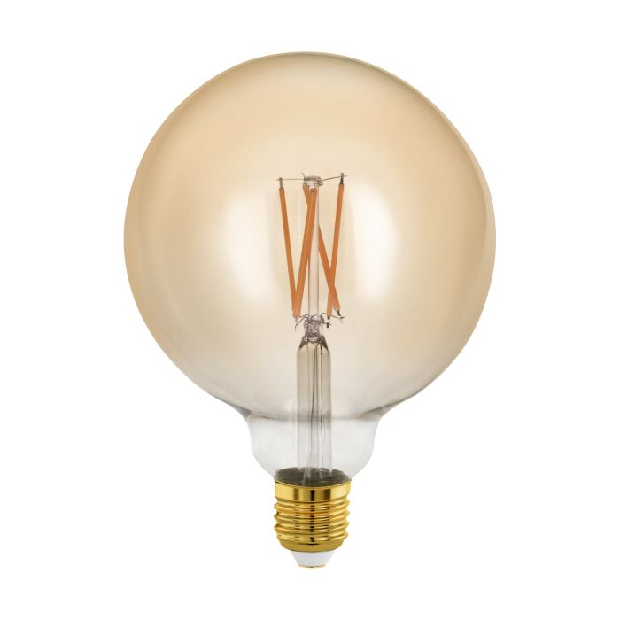 Golden Age - Amber G125 Ball E27 Globe