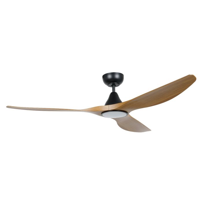 Surf DC Ceiling Fan - Timber Finish