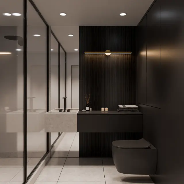 Aeris Fluted Wall Light