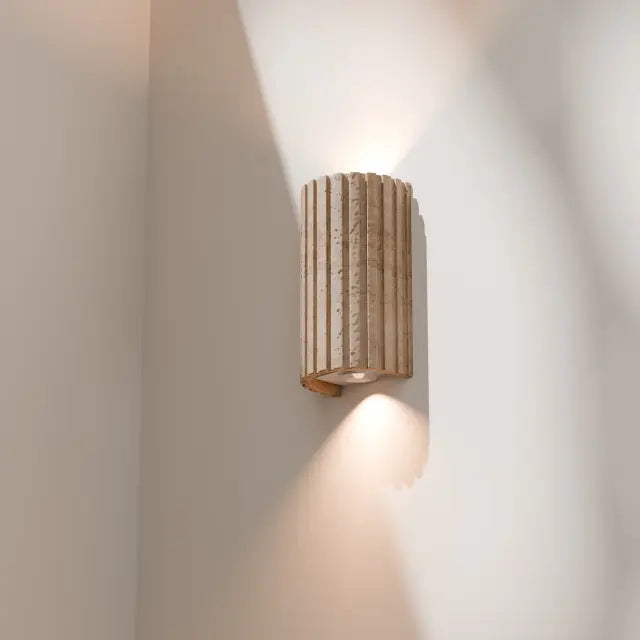 Orville Ribbed Wall Light