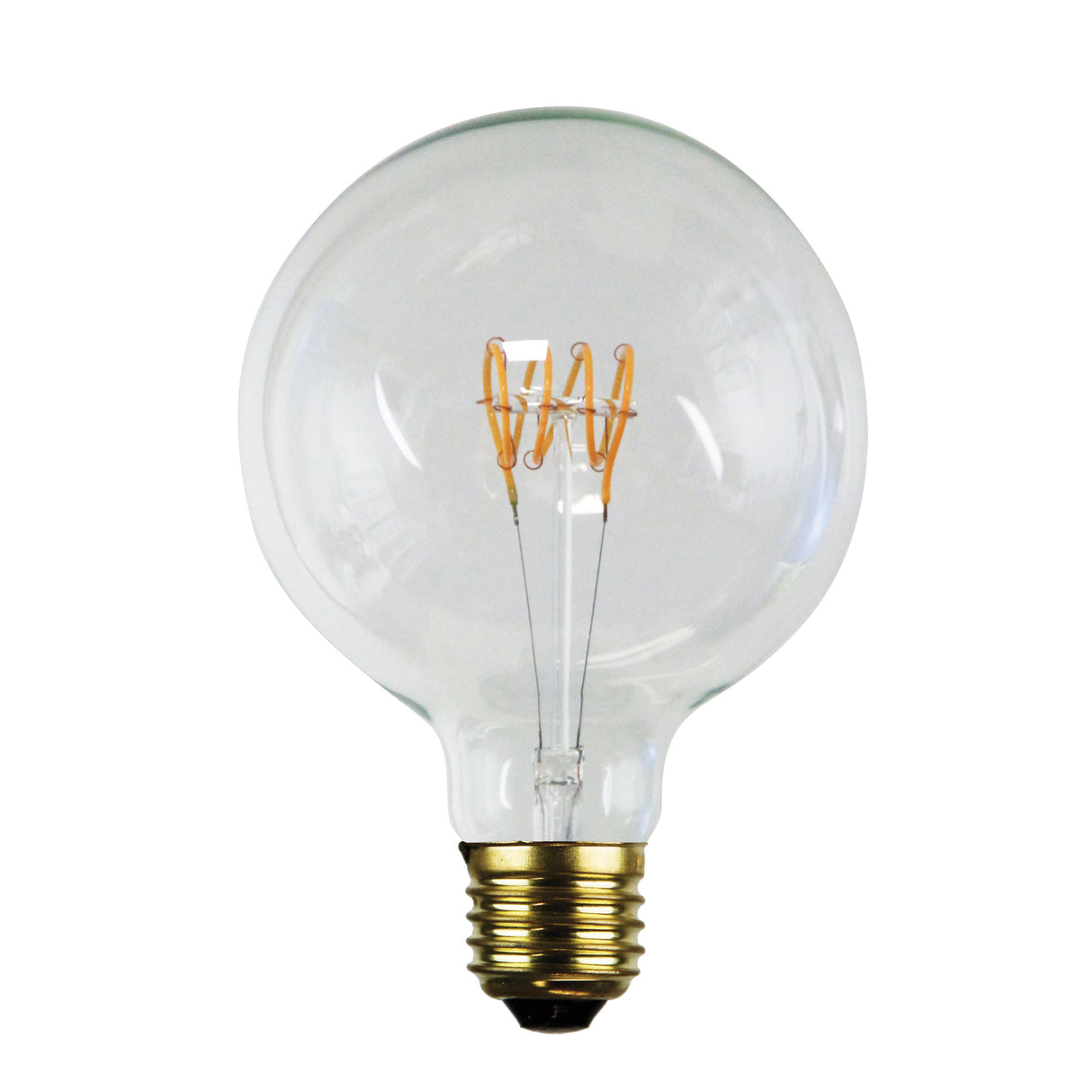 G125 Vintage Retro Filament Spiral LED E27 Globe