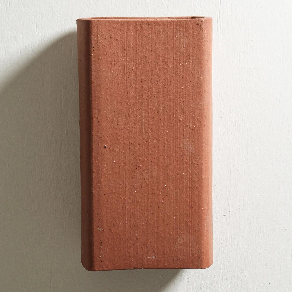 Box Wall Light in Terracotta by Robert Gordon
