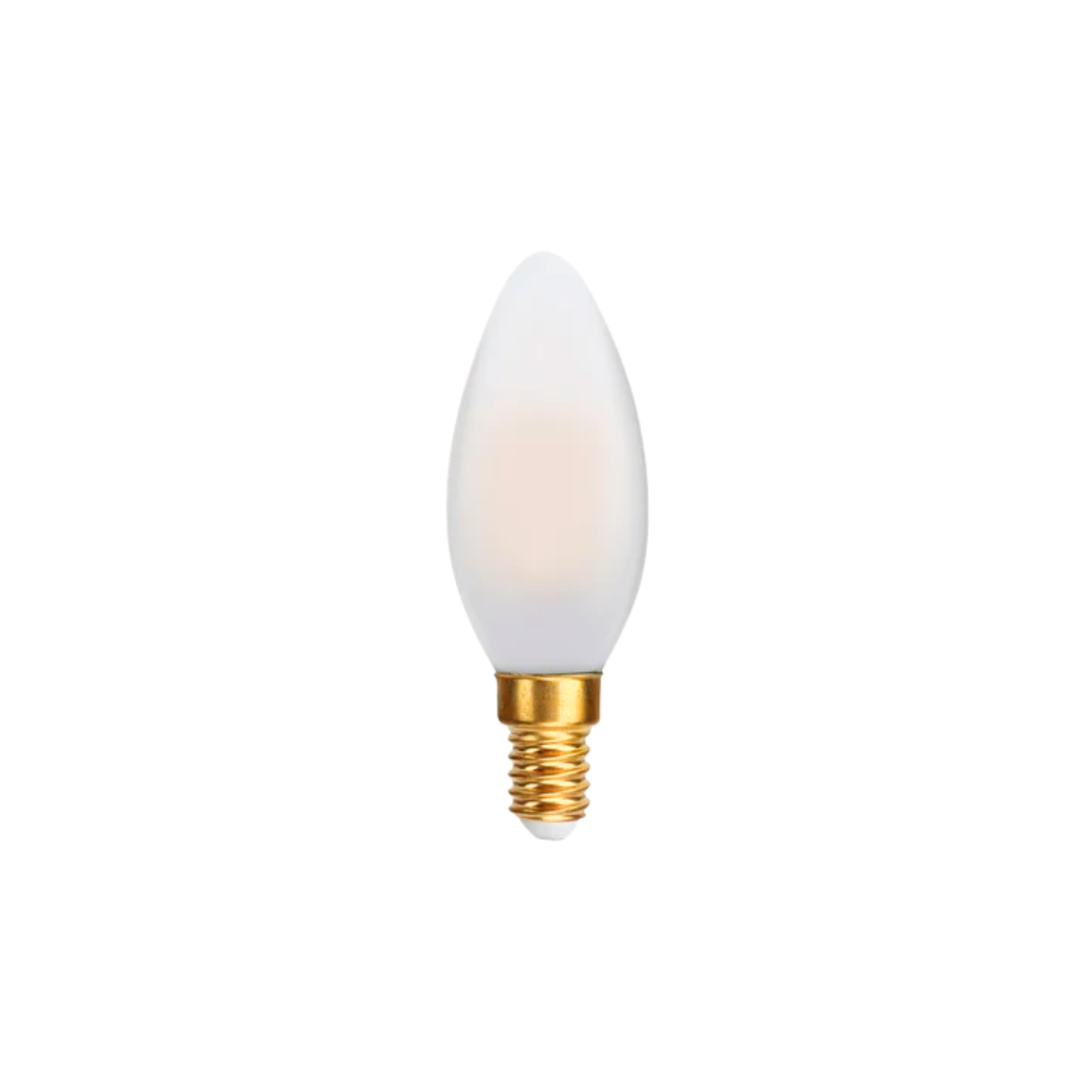Candle E14 4W Globe - Frost - 2200K Extra warm white