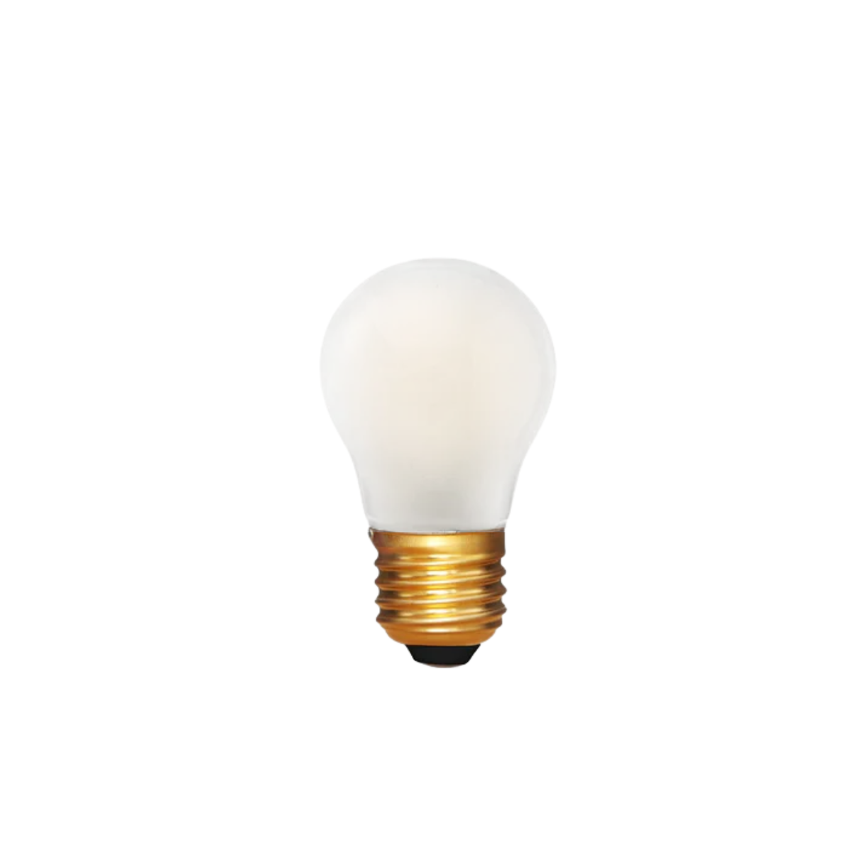 Fancy Round 4W E27 LED Frost Globe - 2200K extra warm white