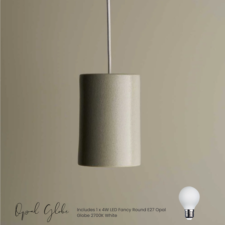 Cast Cylinder Pendant by Robert Gordon
