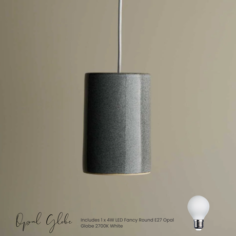 Cast Cylinder Pendant by Robert Gordon
