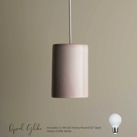Cast Cylinder Pendant by Robert Gordon