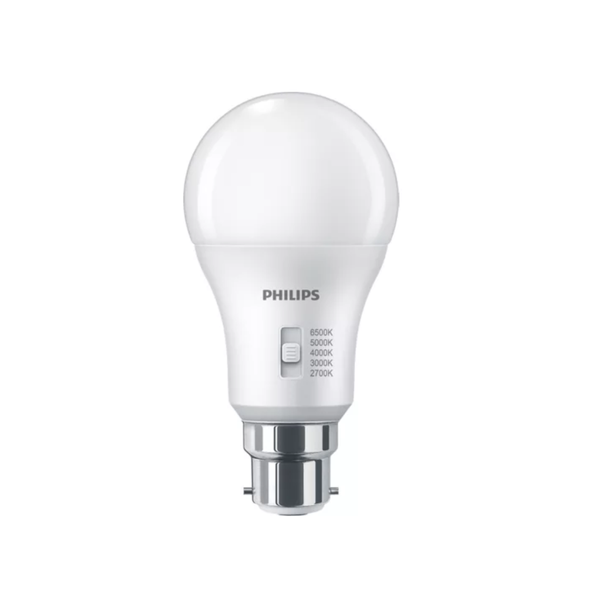 A60 5-Shades Colour Temperature B22 LED Opal Globe - 1400lm
