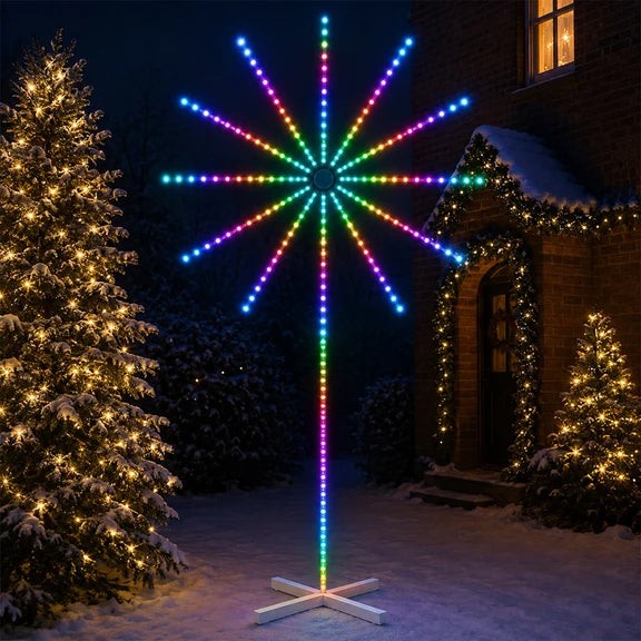 Fireworks Standing Light - 2.5m tall