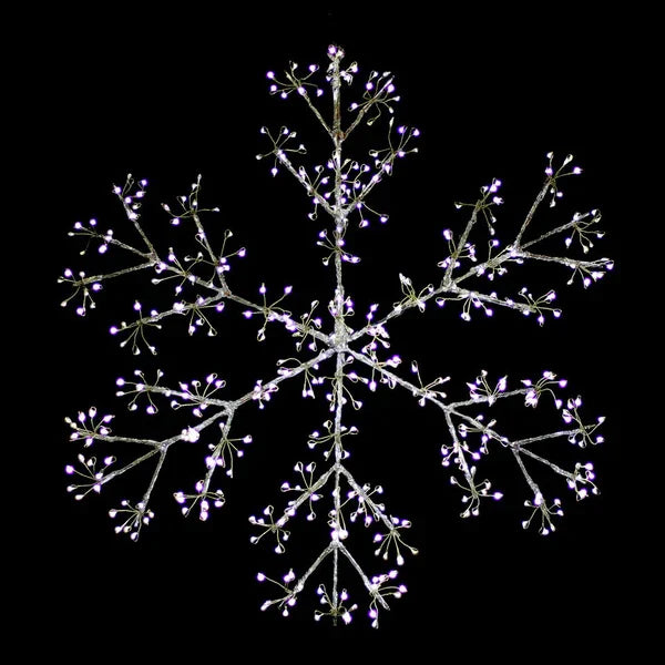 Starburst Snowflake Christmas Display Wall Light - Dual Colour