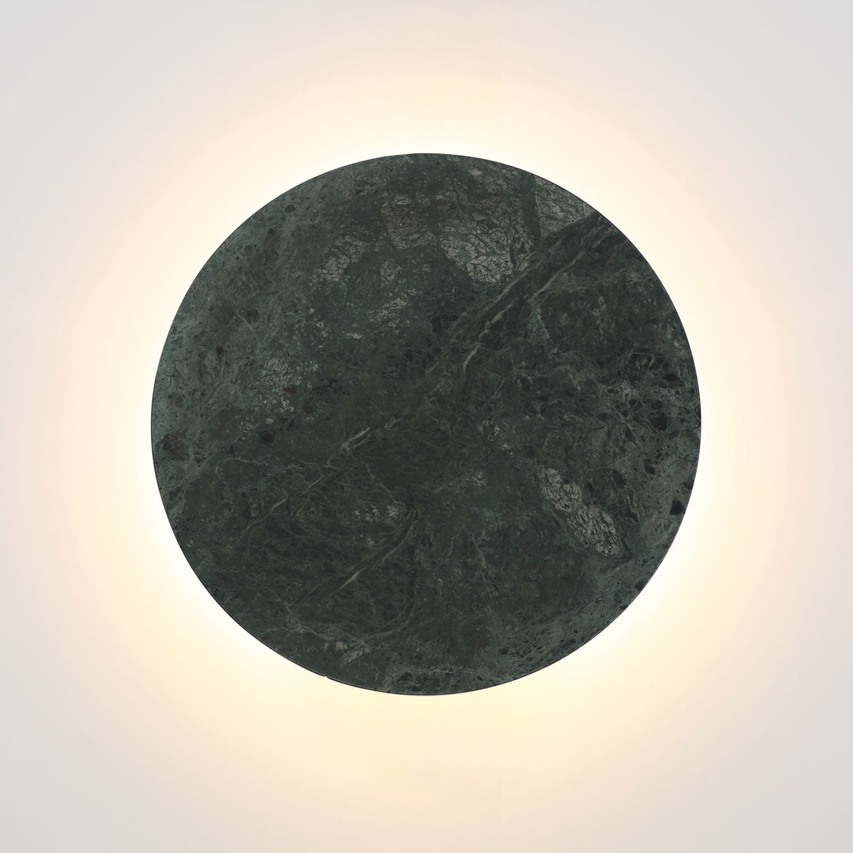 Halo Wall Light - Green Marble