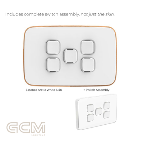 Iconic Switch Collection - Essence Arctic White