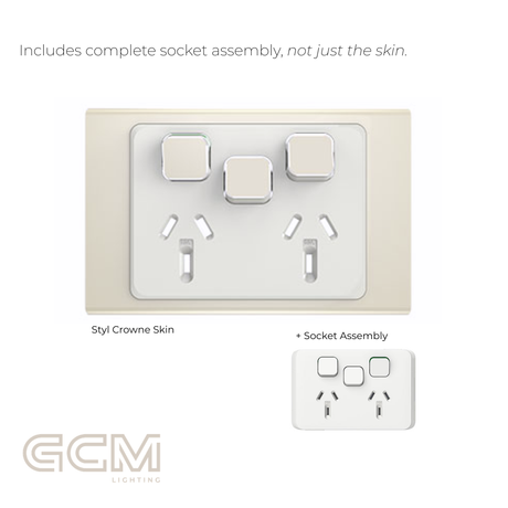 Iconic Socket Collection - Styl Crowne