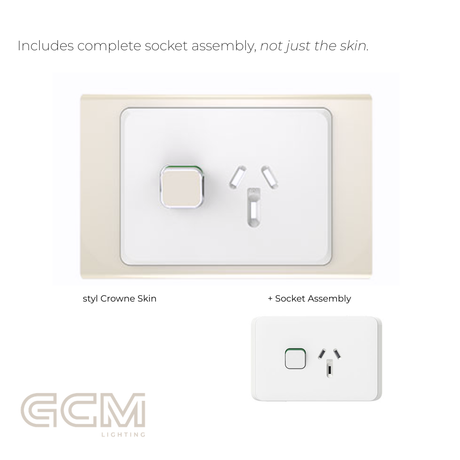 Iconic Socket Collection - Styl Crowne