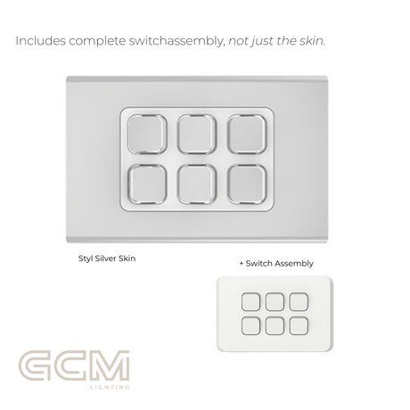 Iconic Switch Collection - Styl Silver