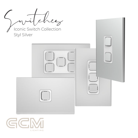 Iconic Switch Collection - Styl Silver
