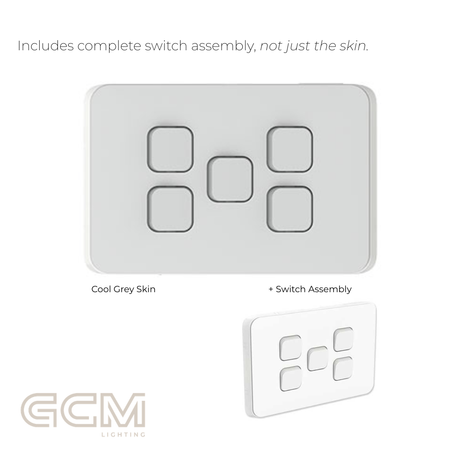 Iconic Switch Collection - Cool Grey