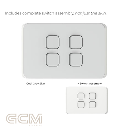 Iconic Switch Collection - Cool Grey