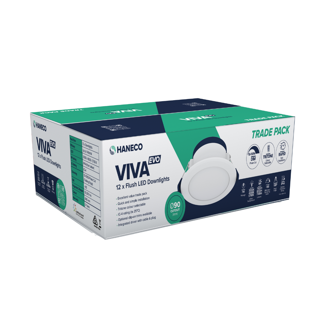 Trade Pack - Haneco VIVA EVO Downlight 12pk
