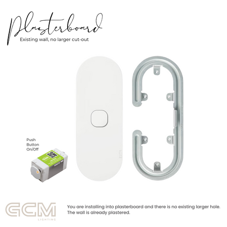 ZETR - 12 / Surface - Matte White Switch 1 - 4 Gang