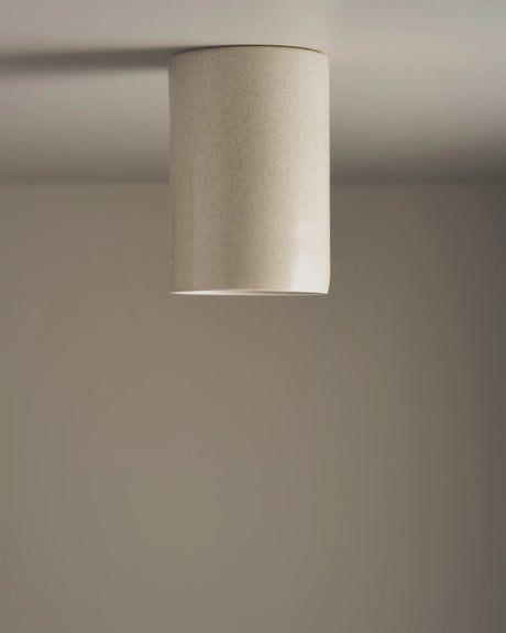 Tall Cylinder Ceiling Light by Robert Gordon