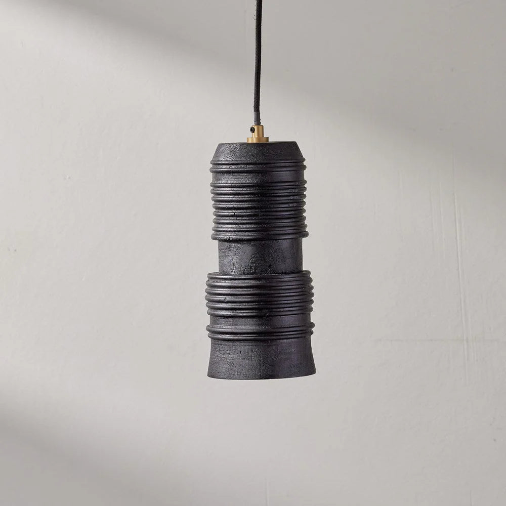 Minimalist Pendant Light in Black