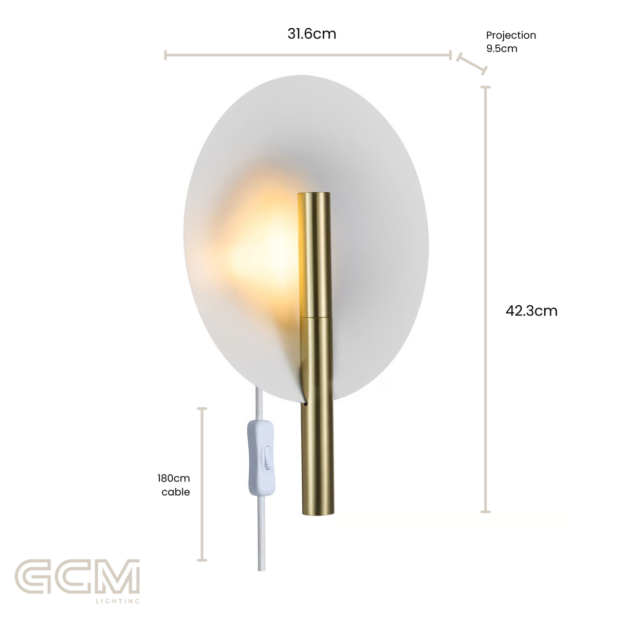 Furiko Wall Light