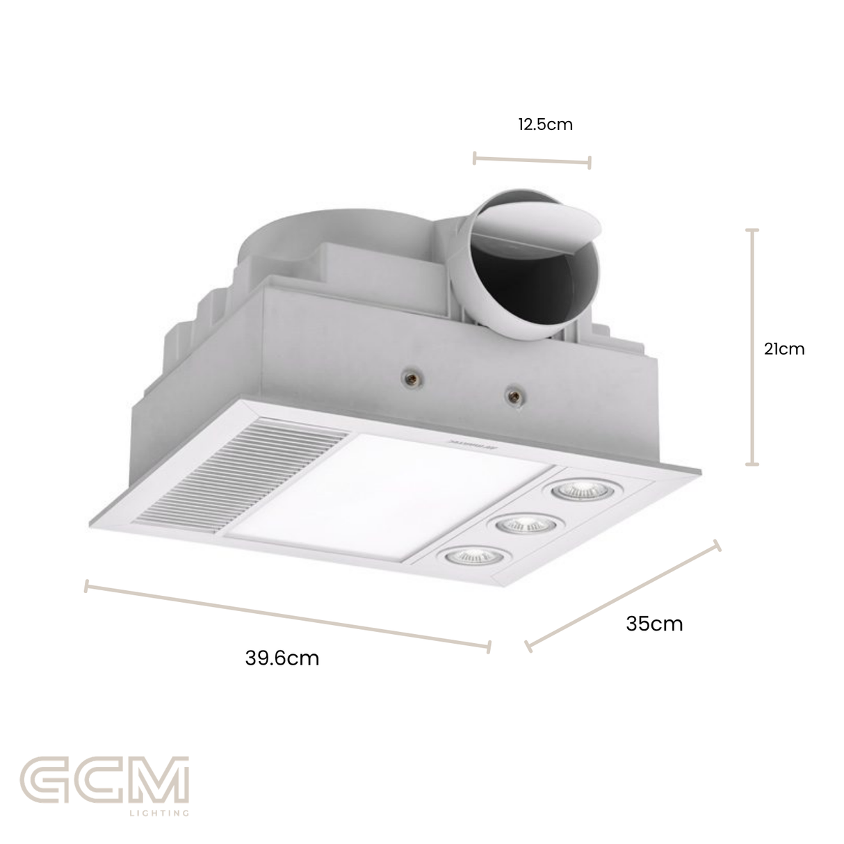 Linear Mini 3-in-1 Bathroom Heater