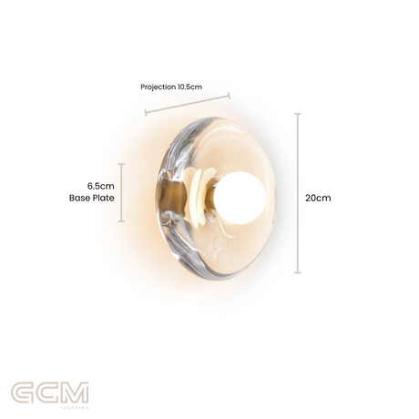 Gem Wall Light - Clear