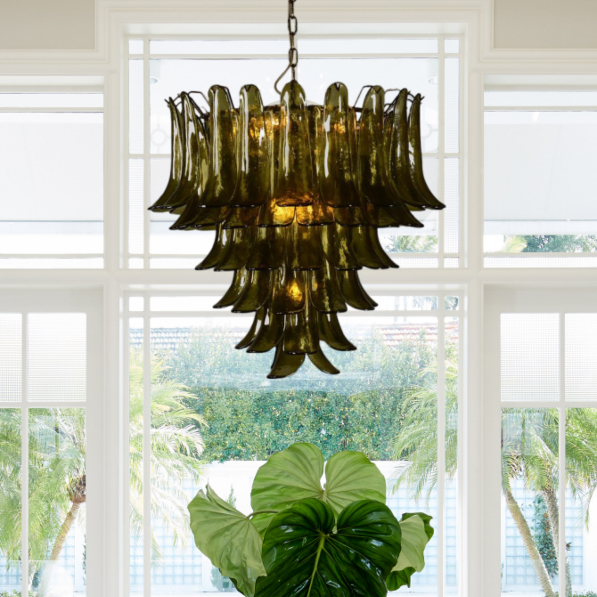 Josephine Olive Chandelier - Small