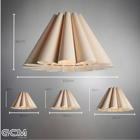 Lora Pendant with White suspension