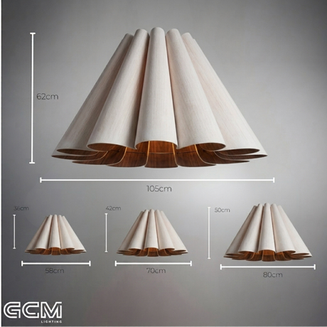 Lora Pendant with White suspension