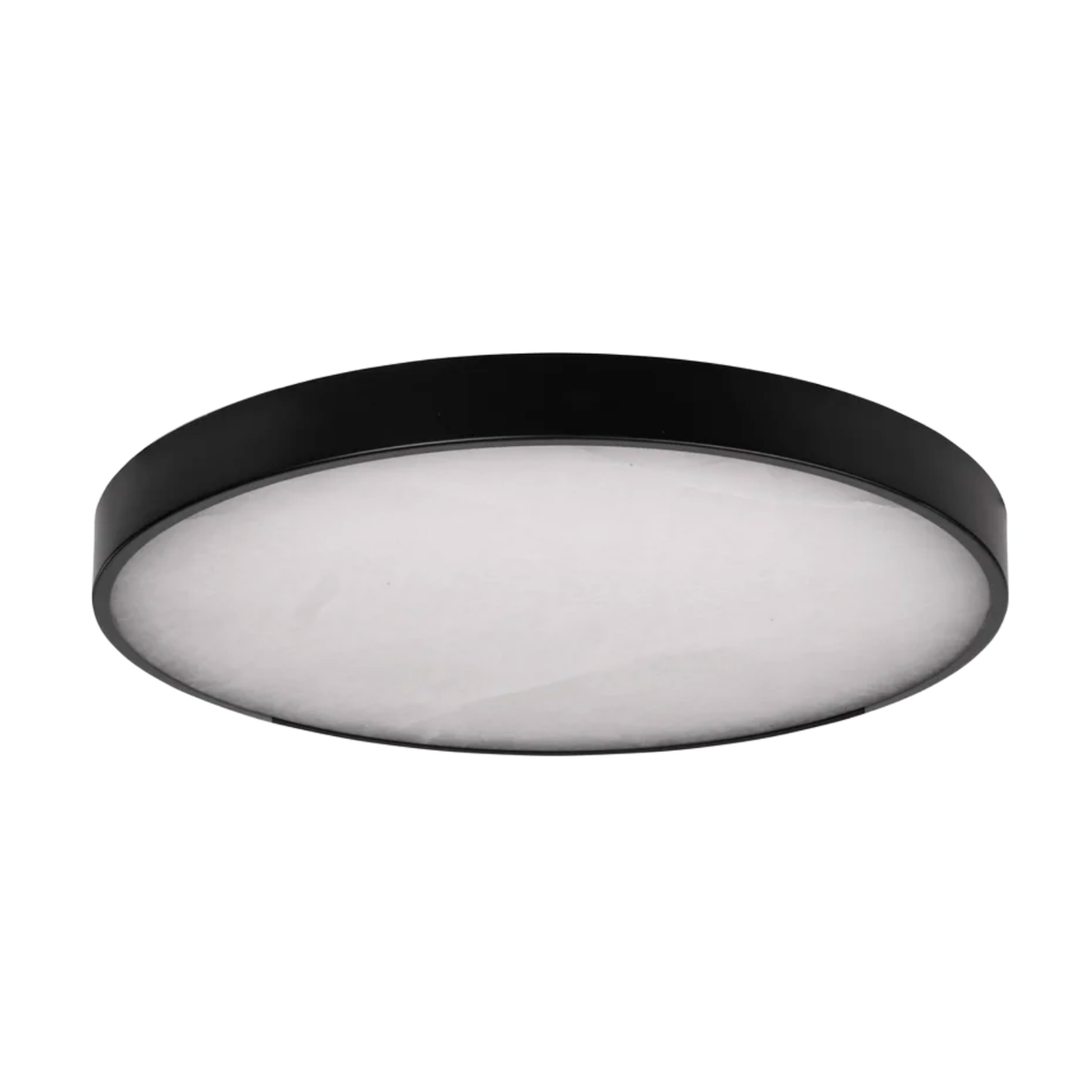Auster Black Oyster Light with Spanish Alabaster Glass