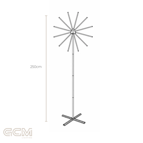 Fireworks Standing Light - 2.5m tall