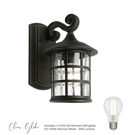 Hillcrest Exterior Wall Light