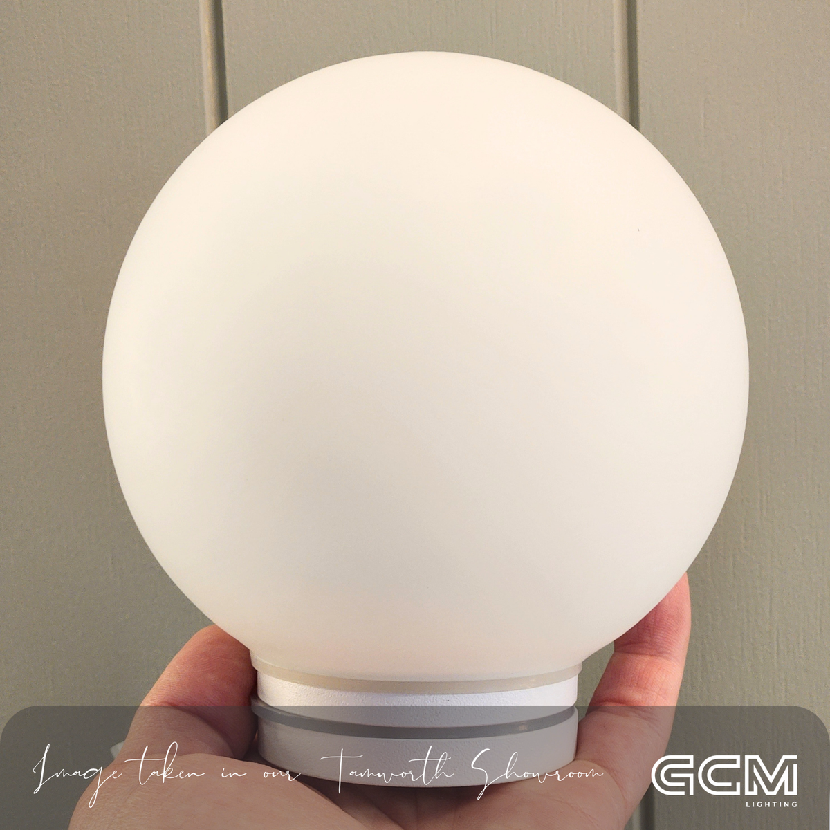Crest Orb Wall Light - 12cm