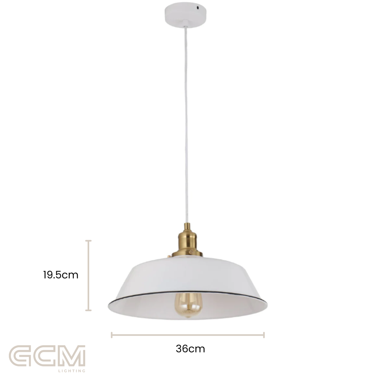 Dowe Wide Pendant